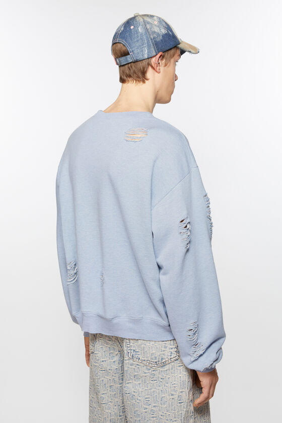 (image for) Attractive Sweater logo print distressed